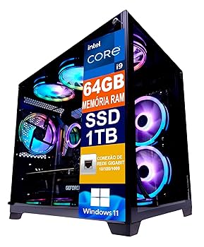 Pc Gamer Cpu Intel Core I9 14900k / SSD 1TB M.2 NVMe / 64GB